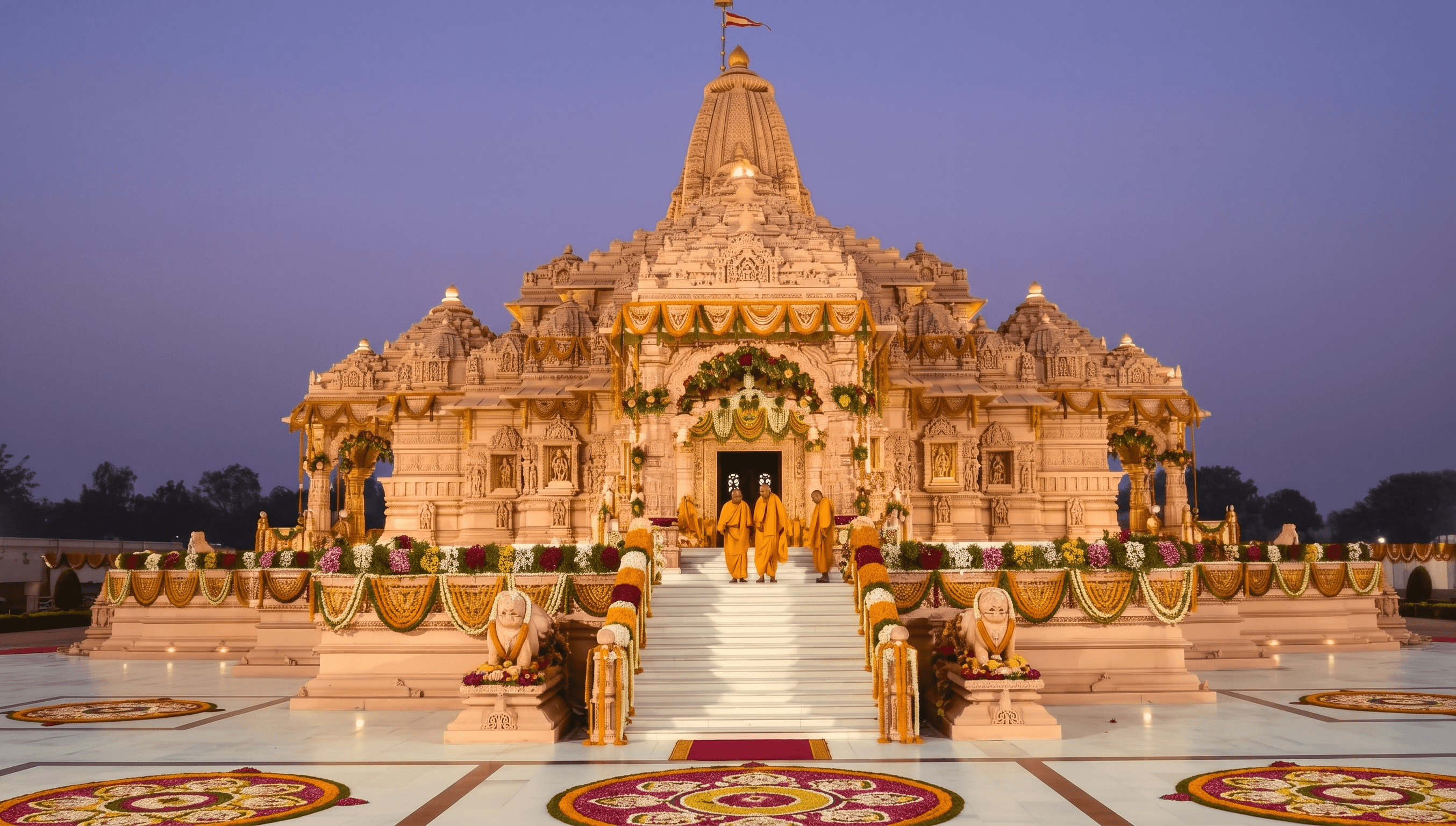 AYODHYA RAM MANDIR SOLAR STREET LIGHTING