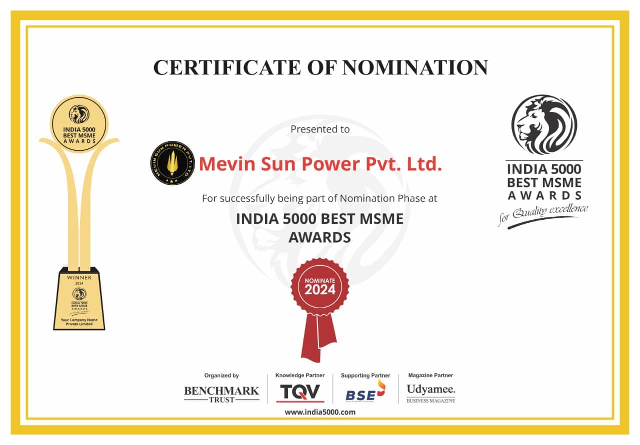Best MSME Award
